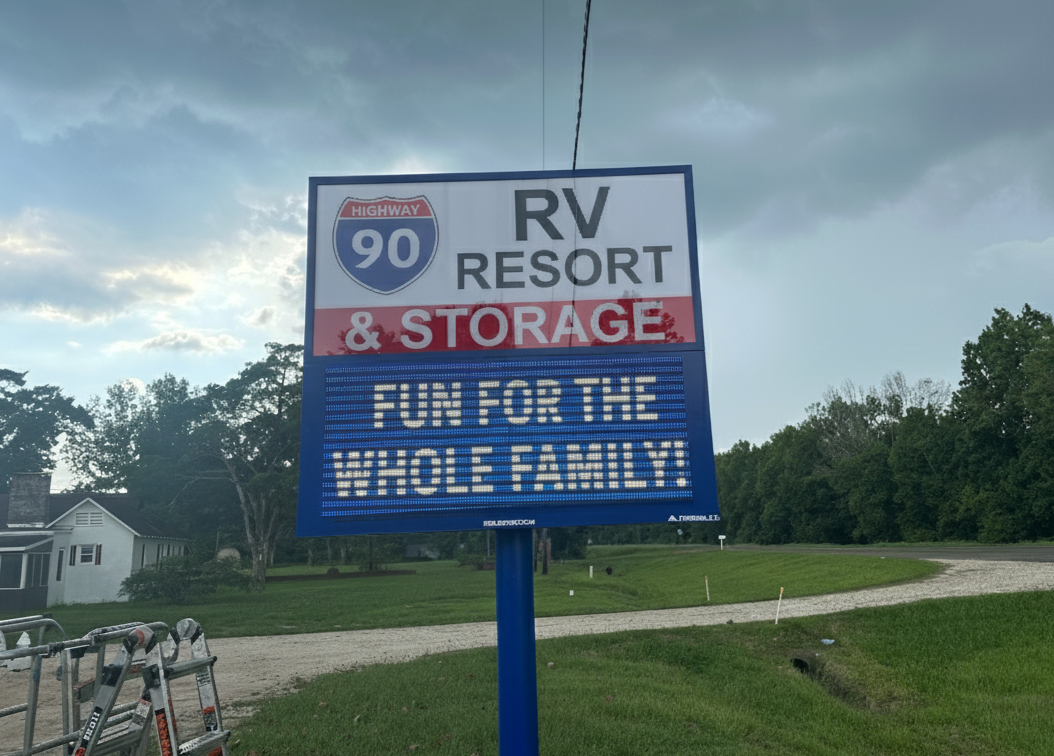 Precision metal fabrication and welding for LED frames, aluminium sign structures, weatherproof billboard supports, and custom display components for indoor and outdoor signage